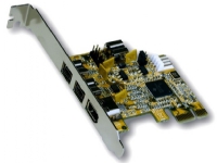 Exsys EX-16415 - FireWire-adapter - PCIe - Firewire, FireWire 800 - 3 porter + 1 x FireWire