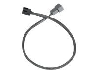 Akasa - Forlengelseskabel for viftestrømforsyning - 4-pins PWM (hunn) til 4-pins PWM (hann) - 30 cm - svart