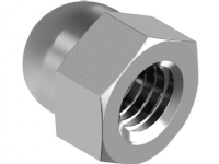 WASI Topmøtrik 8 mm din 1587 A4 - (200 stk.)
