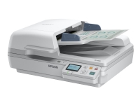 Epson WorkForce DS-7500N - Dokumentskanner - CCD - Dupleks - A4 - 1200 dpi x 1200 dpi - inntil 40 spm (mono) / inntil 40 spm (farge) - ADF (100 ark) - inntil 4000 skann pr. dag - USB 2.0, LAN
