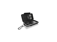 ICY BOX IB-AC620-CR, Laptop-veske, Polykarbonat, Silikon, 114 g, Svart, Grå