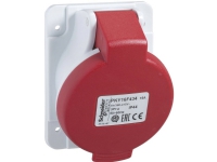 SCHNEIDER ELECTRIC CEE Vinkeludtag 16A 3P+N+J 6h skærreklemmer, max 2,5 mm² 230/400V IP 44