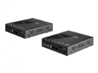 StarTech.com HDMI KVM Extender over IP - 4K 30Hz HDMI 2.0 & USB over IP LAN or CAT5e/CAT6 Ethernet (100m/330ft) - Remote KVM Switch/Console Transmitter/Receiver Extender Kit (SV565HDIP) - Video/lyd-forlenger - HDMI - opp til 100 km - TAA-samsvar