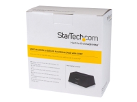 StarTech.com eSATA / USB 3.0 SATA III Docking Station with UASP - USB 3.0 Hot-Swap Dock supports 2.5/3.5 SATA HDD/SSD (SDOCKU33EBV) - Diskkontroller - 2.5, 3.5 - eSATA - USB 3.0 - svart - for P/N: SATDUP11IMG, SVA12M2NEUA, SVA12M5NA