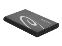 Delock 2.5 External Enclosure SATA HDD / SSD > USB 3.0 - Drevkabinett - 2.5 - SATA 6Gb/s - USB 3.1 (Gen 2) - svart