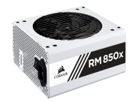 CORSAIR RMx Series RM850x - 2018 Edition - Strømforsyning (intern) - ATX12V 2.4/ EPS12V 2.92 - 80 PLUS Gold - AC 100-240 V - 850 Watt - Europa - hvid