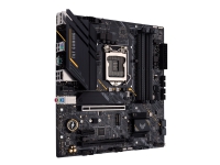 ASUS TUF GAMING B560M-E - Hovedkort - mikro ATX - LGA1200-sokkel - B560 Chipset - USB-C Gen2, USB 3.2 Gen 1, USB 3.2 Gen 2 - 2.5 Gigabit LAN - innbygd grafikk (CPU kreves) - HD-lyd (8-kanalers)