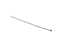 Schneider Electric IMT46970, Stigeformet buntebånd, Sort, 370 mm, 4,8 mm, 100 stykker