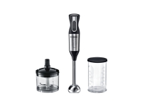 Bosch ErgoMixx Style MS6CM61V2 - Håndmikser - 1000 W - rustfritt stål / svart