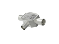 Hama 00205237, Kabelspillter, 4 - 1000 MHz, Sølv, Metall, 22 dB, Coaxial