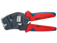 KNIPEX Pressetang, firkantpresning frontindføring, for terminalrør fra 0,08mm² til 10,0/16,0mm²