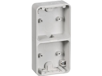 LAURITZ KNUDSEN Opus® 74 underlag 2 modul lodret, lysegrå.