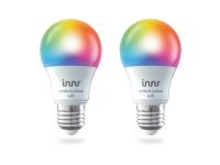 Innr White & Colour - LED-lyspære - E27 - 9.5 W (ekvivalent 60 W) - klasse F - RGBW-lys - 1800-6500 K (en pakke 2)