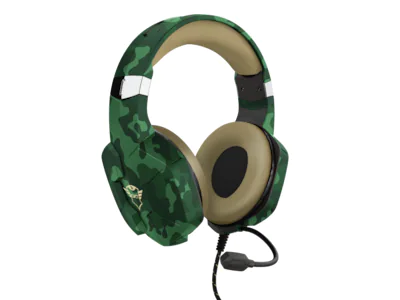 Trust GXT 323C carus gaming headset - jungle camo