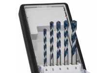 Bosch Accessories CYL-5 2608588165 Hårdmetal Beton-spiralbor-sæt 5 dele 4 mm, 5 mm, 6 mm, 6 mm, 8 mm Cylinderskaft 1 Set