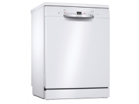 Bosch Serie 2 SMS2HCW12E, Frittstående, Full størrelse (60 cm), Hvit, Hvit, Knapper, 1,75 m