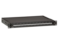 Brand-Rex FibrePlus, LC, Svart, 1U, 482,6 mm, 44,5 mm, 237 mm