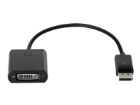 HP DisplayPort to DVI-D Adapter - DisplayPort-adapter - enkeltlenke - DisplayPort (hann) til DVI-D (hunn) - 19 cm - låst - for HP t430 v2 EliteDesk 80X G8 ProDesk 405 G8 ProOne 440 G9 Workstation Z2 G9