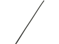 TRU COMPONENTS 1567338 Krympeslange uden lim Sort 2 mm 1 mm Krympningshastighed:2:1 2 m