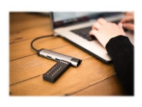 Verbatim Keypad Secure - USB-flashstasjon - kryptert - 64 GB - USB-C 3.1