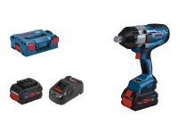Bosch GDS 18V-1050 H Professional - Støtskiftenøkkel - trådløs - 3 hastigheter - 3/4 square drive - 1050 N·m - 2 batterier - 18 V