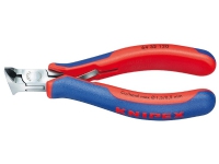 Knipex 64 32 120, Endekuttende tang, Stål, Blå, Rød, 12 cm, 92 g