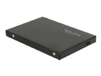 Delock 2.5 External Enclosure for M.2 NVMe PCIe SSD - Drevkabinett - SATA - USB 3.1 (Gen 2) - svart