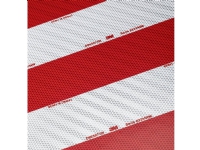 3M 823i 10er 744212 Container-advarselsmarkering Rød (reflekterende), Hvid (reflekterende) 1 Set (L x B) 705 mm x 141 mm