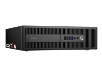 Refurbished | HP EliteDesk 800 G2 - SFF - Core i5 6500 / 3,2 GHz - RAM 8 GB - SSD 120 GB - HD Graphics 530 - GigE - Win 10 Pro 64-bit - Skjerm: ingen - sort - istandsat - T1A - Toppselger