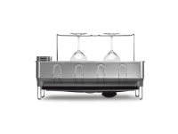simplehuman KT1179, Organisator, Holder, Frittstående, Utensil, Antrasitt, Rustfritt stål, Rustfritt stål