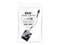 Club 3D - Video adapter - Mini DisplayPort hann til HDMI hunn - 20.3 cm - 4K-støtte