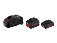 Bosch ProCORE18V 4.0Ah + ProCORE18V 5.5Ah + GAL 1880 CV Professional - Starter Set - batteri 2 x - Li-Ion