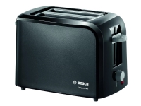 Bosch CompactClass TAT3A013 - Brødrister - 2 skive - 2 Spor - svart