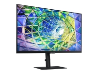 Samsung S27A800UJU - S8U Series - LED-skjerm - 27 - 3840 x 2160 4K @ 60 Hz - IPS - 300 cd/m² - 1000:1 - HDR10 - 5 ms - HDMI, DisplayPort, USB-C - svart
