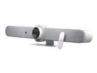Logitech Rally Bar - Videokonferanseinnretning - Zoom Certified - hvit