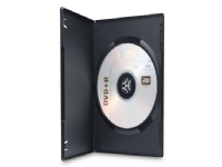 ASSMANN Electronic 64048, DVD-etui, 1 disker, Svart, 136 mm, 194 mm, 6 mm - 10. st.