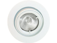 SG ARMATUREN Jupiter outdoor downlight GU10, Ø94mm, hvid, hulmål Ø84, leveres uden lyskilde