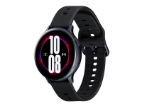 Samsung Galaxy Watch Active 2 - Under Armour Edition - 44 mm - akvasmart aluminium - smartklokke med sportsbånd - fluorelastomer - svart - display 1.4 - 4 GB - Wi-Fi, NFC, Bluetooth - 30 g
