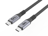 MicroConnect Premium - USB-kabel - USB-C (hann) til USB-C (hann) - USB 3.2 Gen 2 - 20 V - 5 A - 4 m - USB Power Delivery (100 W), 4K 60Hz støtte - svart