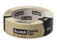 3M 2010-36C, For generelle formål, Beige, Ru, Smooth (glatt), 1 dager, 50 m, 36 mm