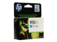 HP 951XL - Høy ytelse - cyan - original - blekkpatron - for Officejet Pro 251dw, 276dw, 8100, 8600, 8600 N911a, 8610, 8615, 8616, 8620, 8625, 8630