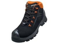 Uvex 65252, Unisex, Voksen, Vernestøvler, Oransje, Sort, WR, HI, HRO, ESD, S3, SRC, Lisselukking
