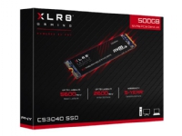 PNY XLR8 CS3040 - SSD - 500 GB - intern - M.2 2280 - PCIe 4.0 x4 (NVMe)