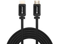 Sandberg - HDMI-kabel - HDMI hann til HDMI hann - 1 m