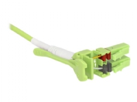 Delock - Fibre Channel-kabel - LC multimodus (hann) uniboot til LC multimodus (hann) uniboot - 5 m - fiberoptisk - 50 / 125 mikroner - OM5 - halogenfri - limegrønn