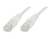 MicroConnect - Nettverkskabel - RJ-45 (hann) til RJ-45 (hann) - 20 m - UTP - CAT 6 - formstøpt - hvit
