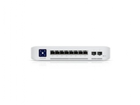 Ubiquiti UniFi Enterprise - Switch - L3 - Styrt - 8 x 10/100/1000/2.5G (PoE+) + 2 x 1 Gigabit / 10 Gigabit SFP+ (opplink) - stasjonær - PoE+ (120 W)