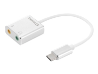 Sandberg USB-C to Sound Link - Lydkort - stereo - USB-C