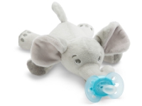 Philips AVENT Kosedyr med ultra soft-smokk, ultra soft snuggle, Klassisk stil, Rund, Silikon, Gutt/Jente, Tåler oppvaskmaskin