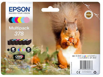 Epson Blekk 378 Multipack